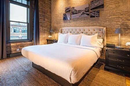 Hip Urban Loft-Small Town Charm-124 Lofts #2 West Dundee Bagian luar foto
